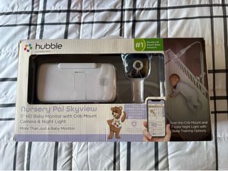 Hubble Connected Nursery Pal Skyview Baby Monitor