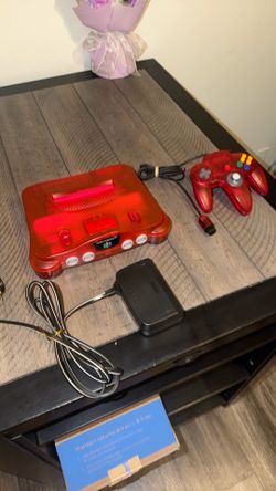 N64 cherry red