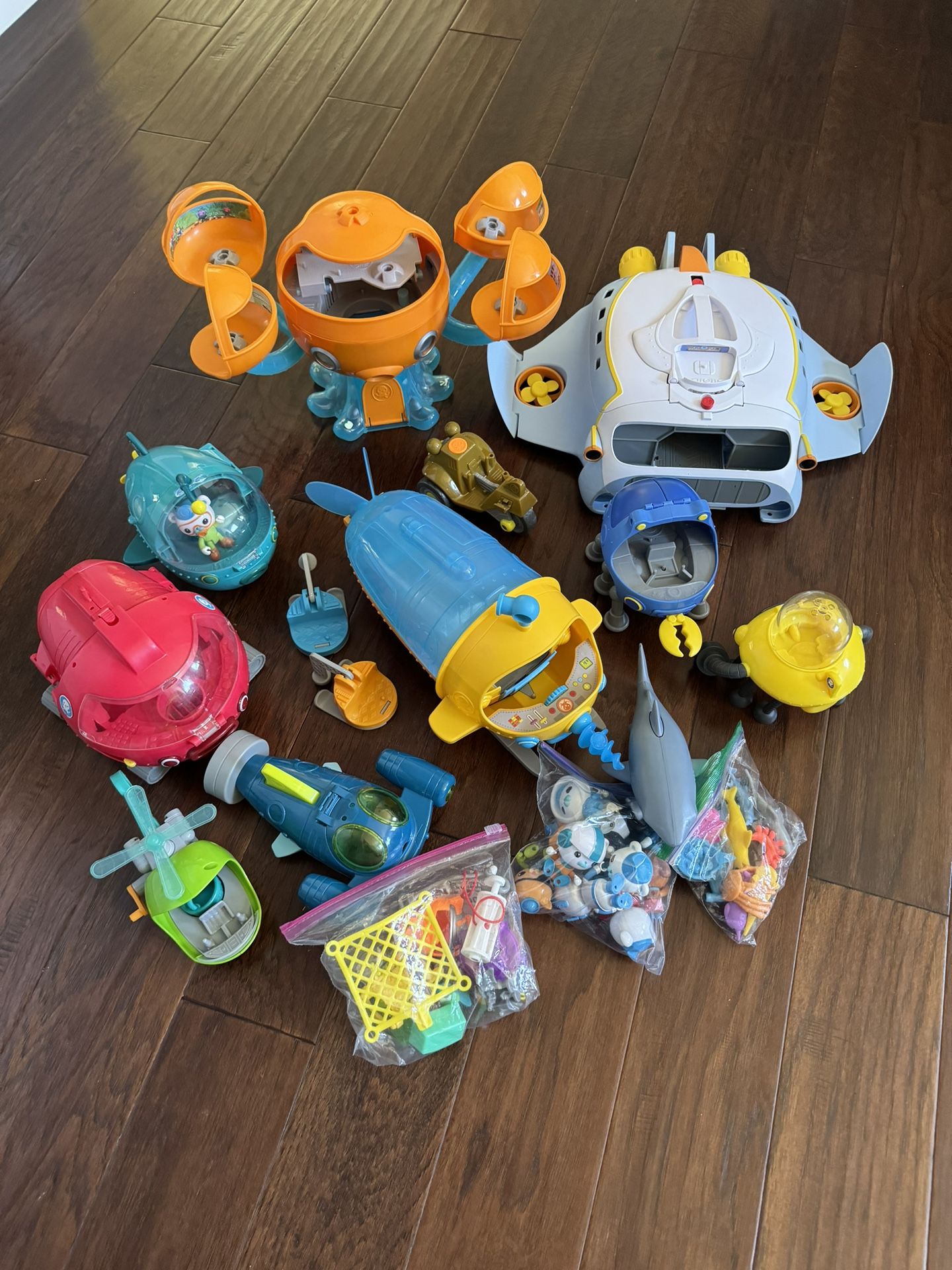 Entire Lot of Octonaut Toys, Books, & Costumes (RANCHO BERNARDO)
