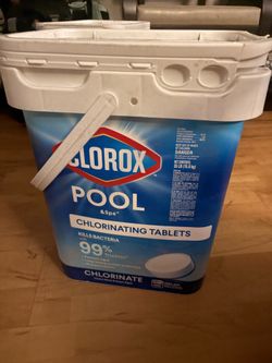 Clorox pool &spa  chlorinating tablets