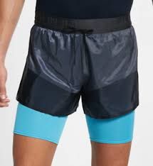 Nike Running Division Shorts Size XXL Teal Black