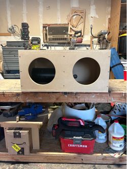 Speaker box new build ready to go!