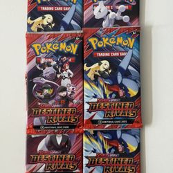 Pokemon Destined Rivals Booster Packs