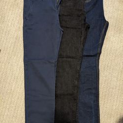 3 Pairs Mens Levi's Jeans/Pants 30-32