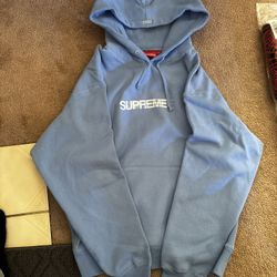 Light Bule Supreme Hoddie Size M