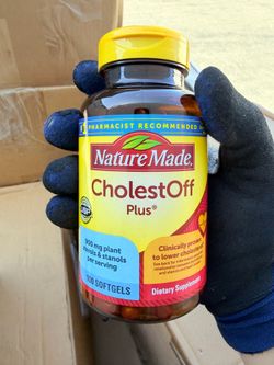 Exp 01/2027 Nature Made CholestOff Plus Plant Sterols & Stanols Heart Health Supplement 100 Softgels