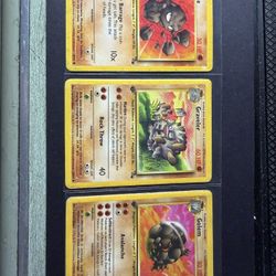Pokemon Damage Set 1st Ed