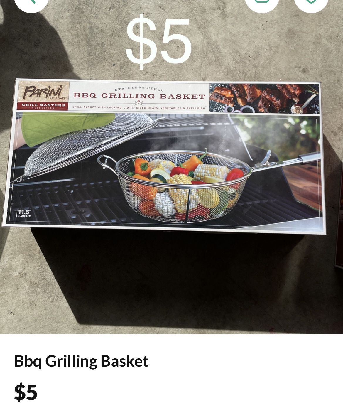 Bbq Grilling Basket 