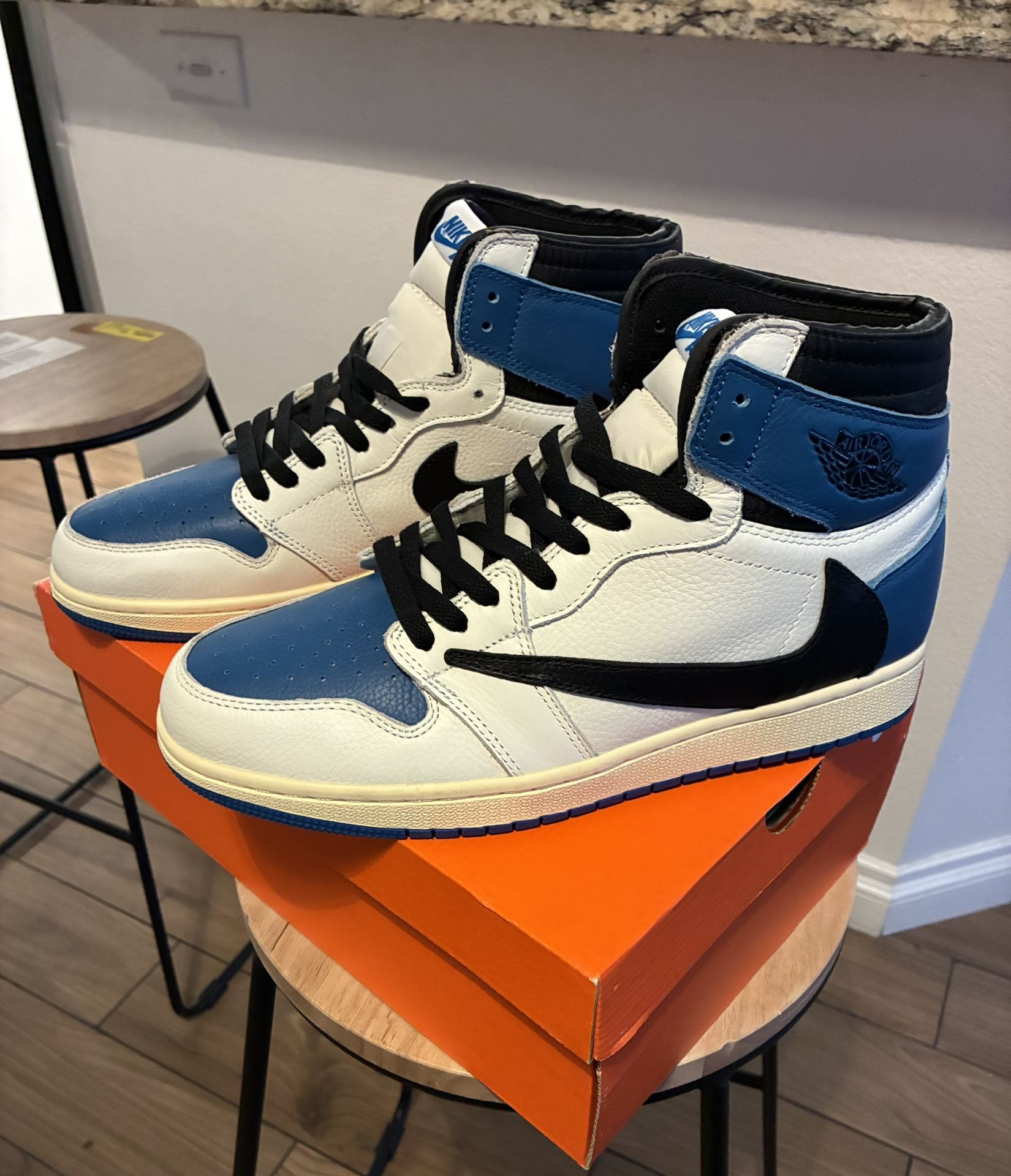 Air Jordan 1 Travis Scott Fragment Size 10 - www.disolcolor.com