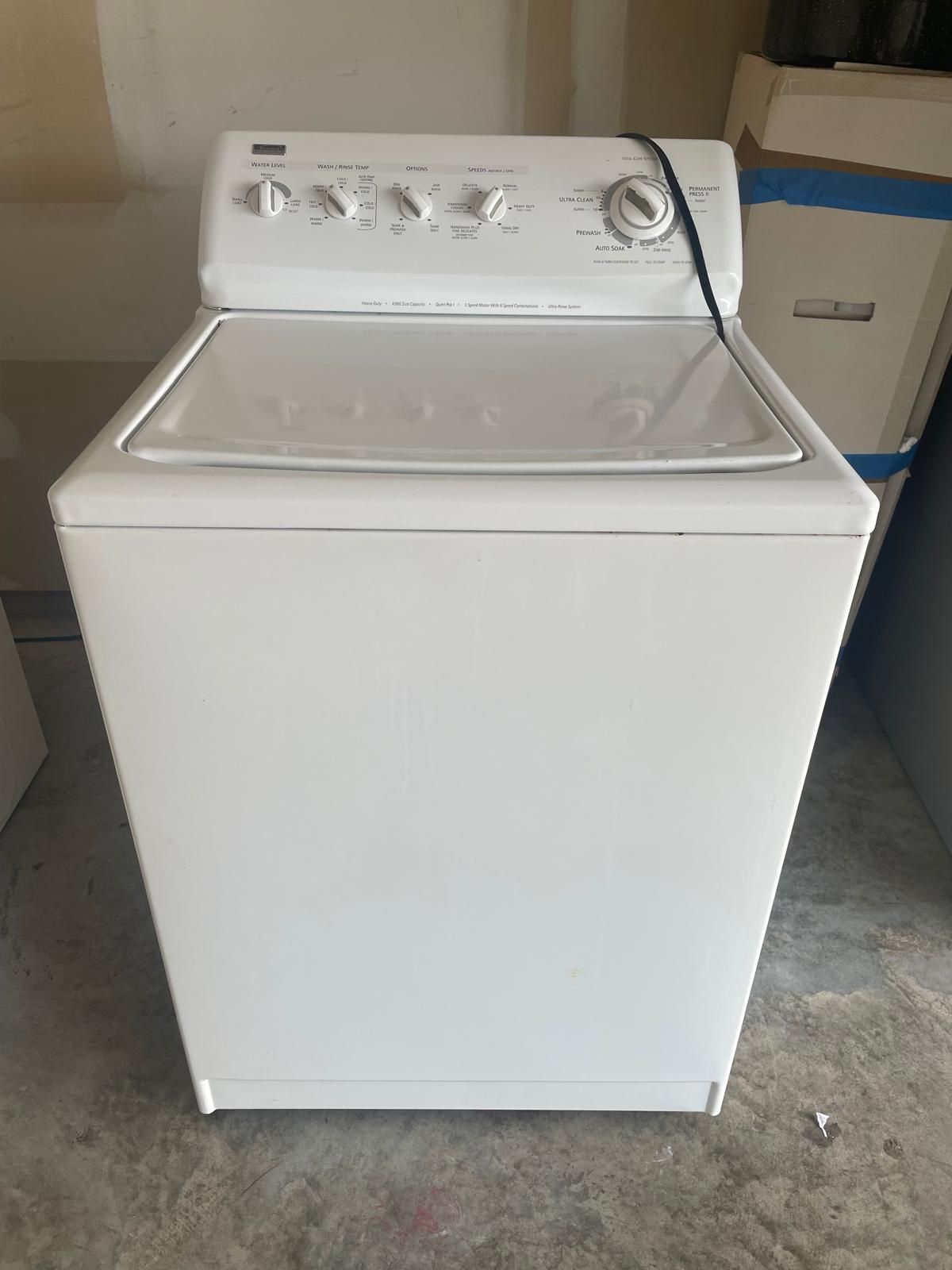 Kenmor Elite Washer And Dryer