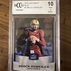 Brock Osweiler Graded Rookie