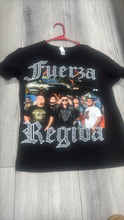 Fuerza Regida vintage-style graphic t-shirt.