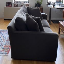 Modern Gray Sofa - Clean, Comfortable & Stylish
