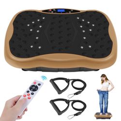 Vibration Plate Exercise Machine - Gold