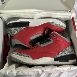 Jordan 3 Fire Red Retro ( Size 10.5 )