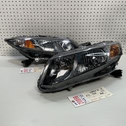 2014 2015 HONDA CIVIC HEADLIGHT LAMP PAIR OEM 