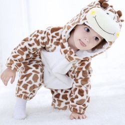 New giraffe costume toddler Size: 3-6 Months/Height:24"-26"