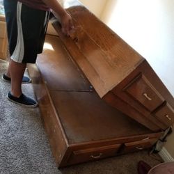Twin Captains Bed Or Two Twin Bed Frames