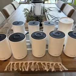 9 TP Link Deco Wireless Mesh Routers