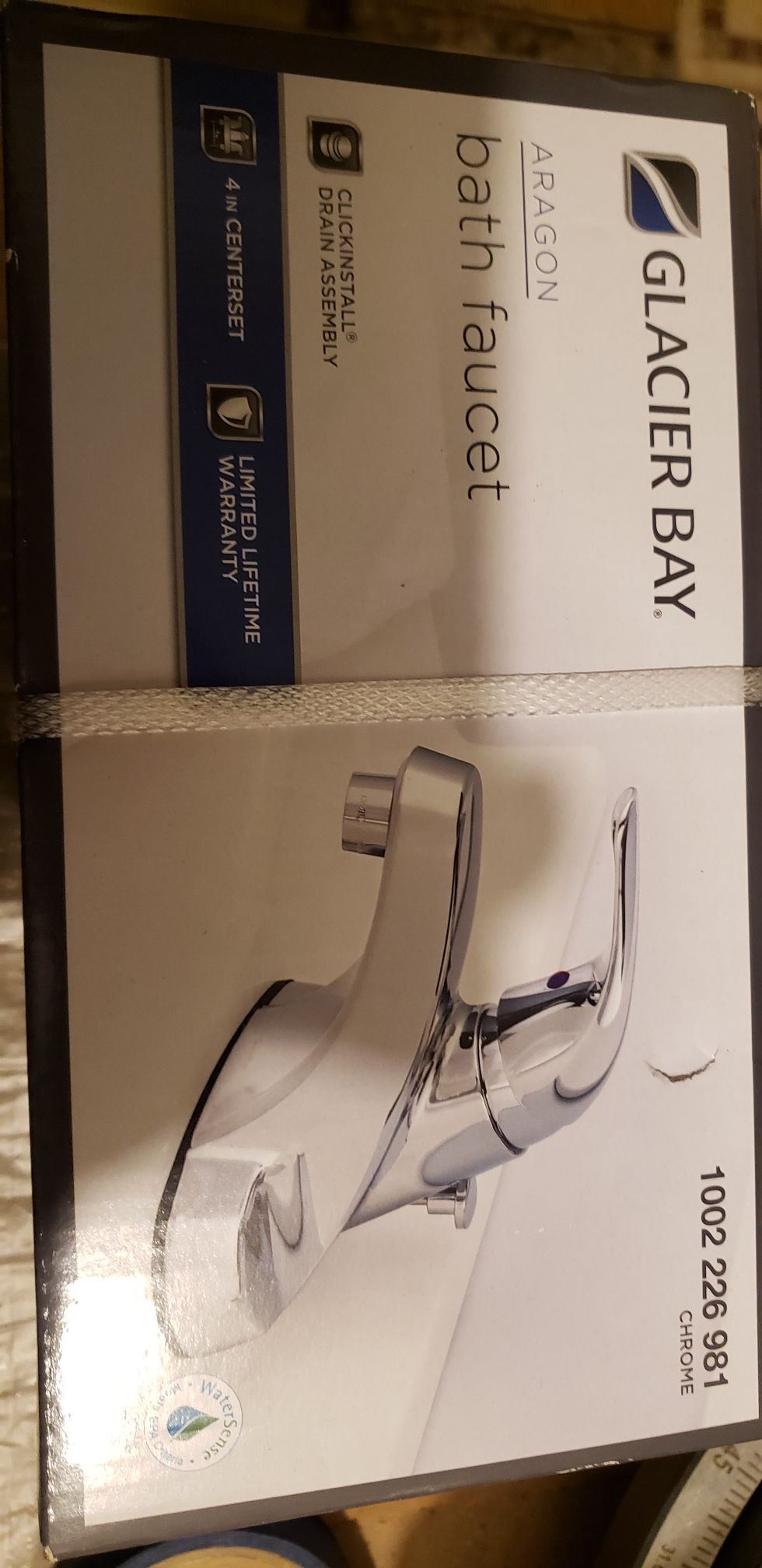 New bath faucet
