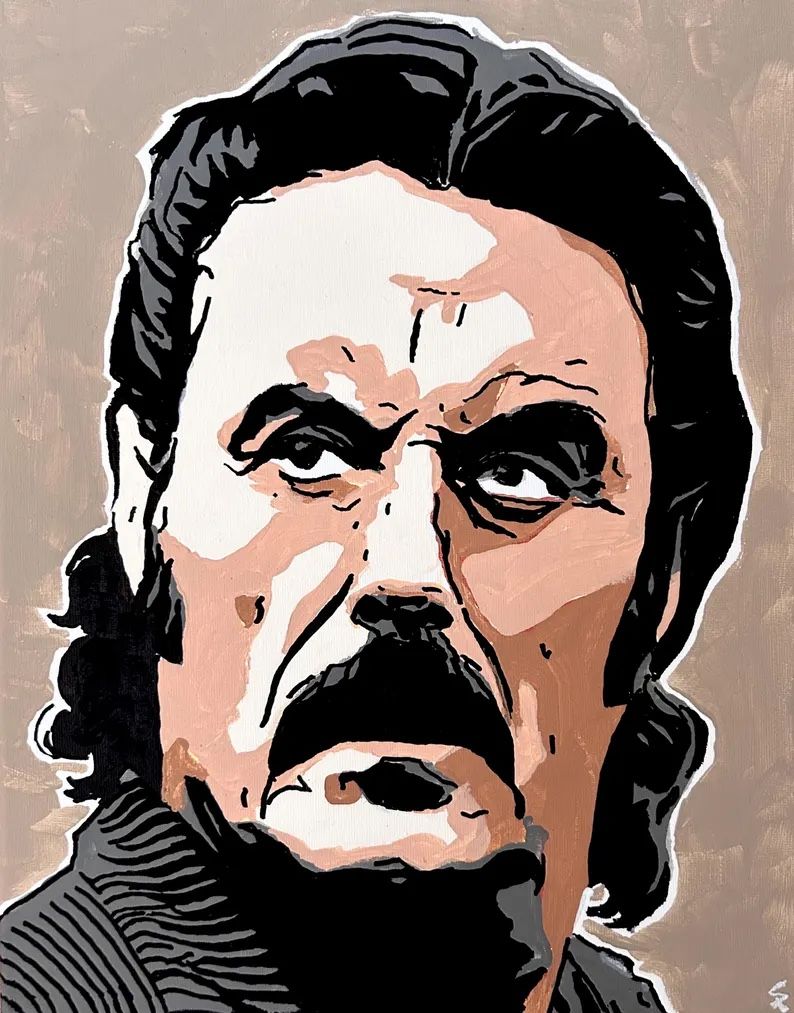 Deadwood Al Swearengen Print