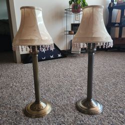 Table Lamp With Beads