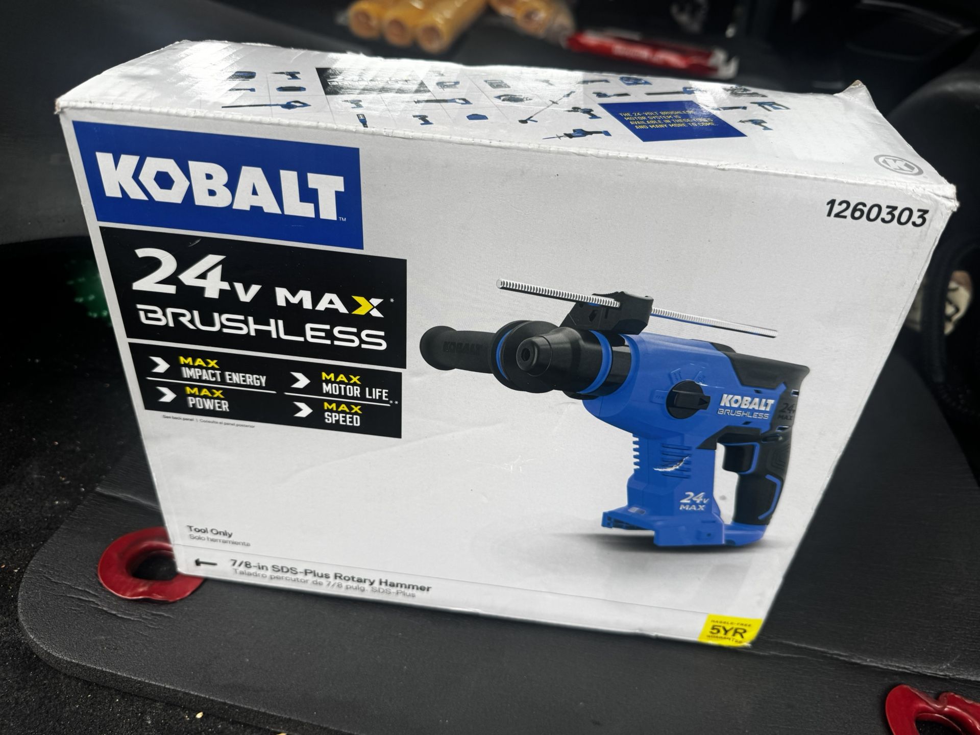 New! Kobalt SDS-Plus Rotary Hammer