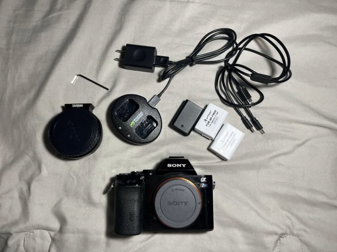 Sony A7S (Body Only) + Metabones EF Adapter