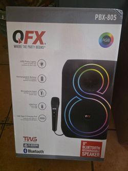 SPEAKER WITH LED PARTY LIGHTS