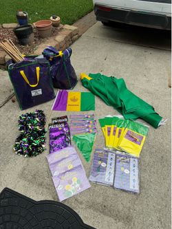 Mardi Gras decorations