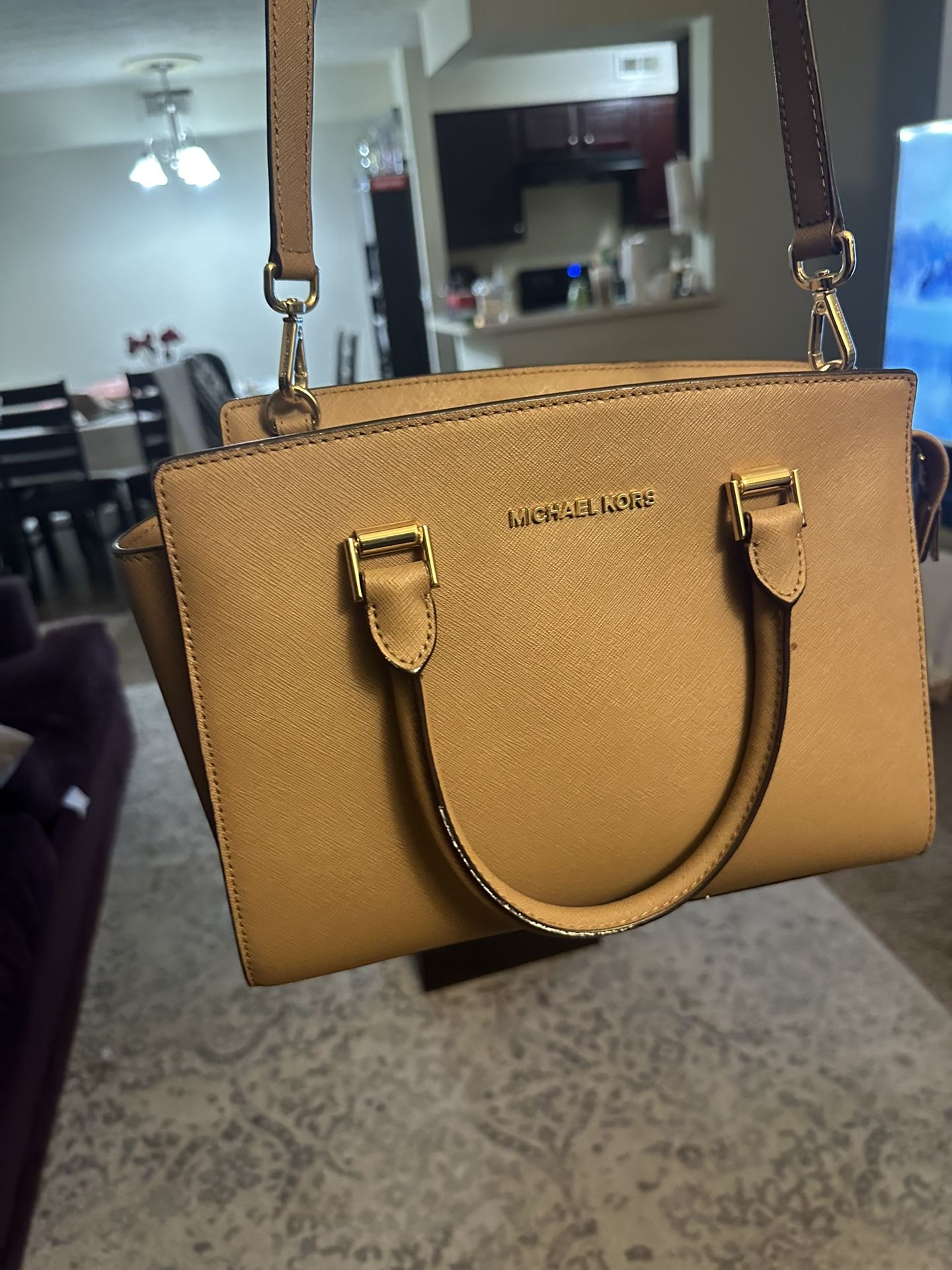 Tan Michael Kors Purse