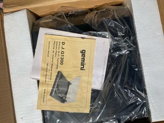 Gemini D.J.Q1300 Stereo Hi-Fi Turntable