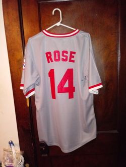Pete Rose , Throwback Jersey , New