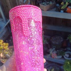 New 20oz Snowglobe Tumbler Handcrafted 