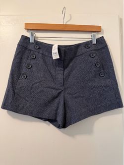 Loft Size 8 Navy Shorts New w/ Tags