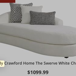     Modern White Sofa – Excellent Condition