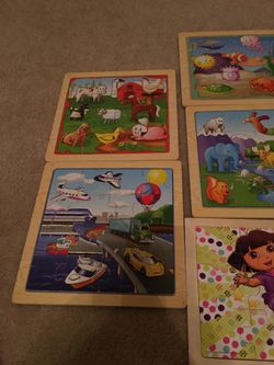Wooden puzzles