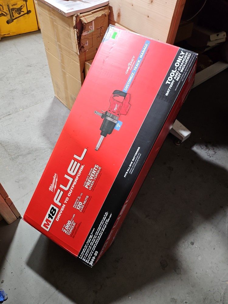 Milwaukee 1inch Ext Anvil High Torque Impact Wrench