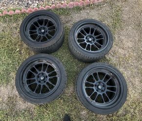 Cosmis Wheels XT-206R Black Wheel 18x9.5 +10 5x114.3