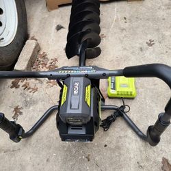 Ryobi Auger  Better Is Not Included