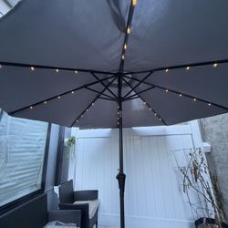 Patio Umbrella and base 