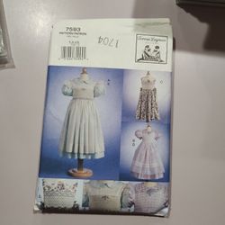 Vogue 7593  Pattern Uncut Teresa Layman Designs 