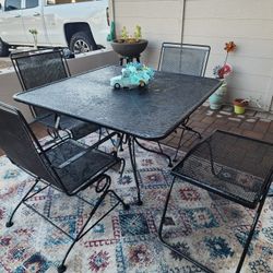 Patio Table With Chairs Outdoor Furniture 