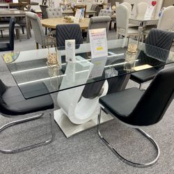 5pc Dinning Table Set $1,299