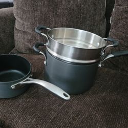 Misc Pots With Steamer Basket