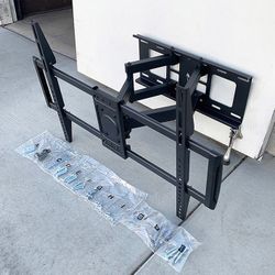 (NEW) $39 Full Motion 37”-75” TV Wall Mount Swivel Tilt VESA 600x400mm, Max Load 110 Lbs