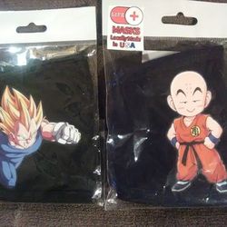 Dragon Ball/DBZ Face Masks