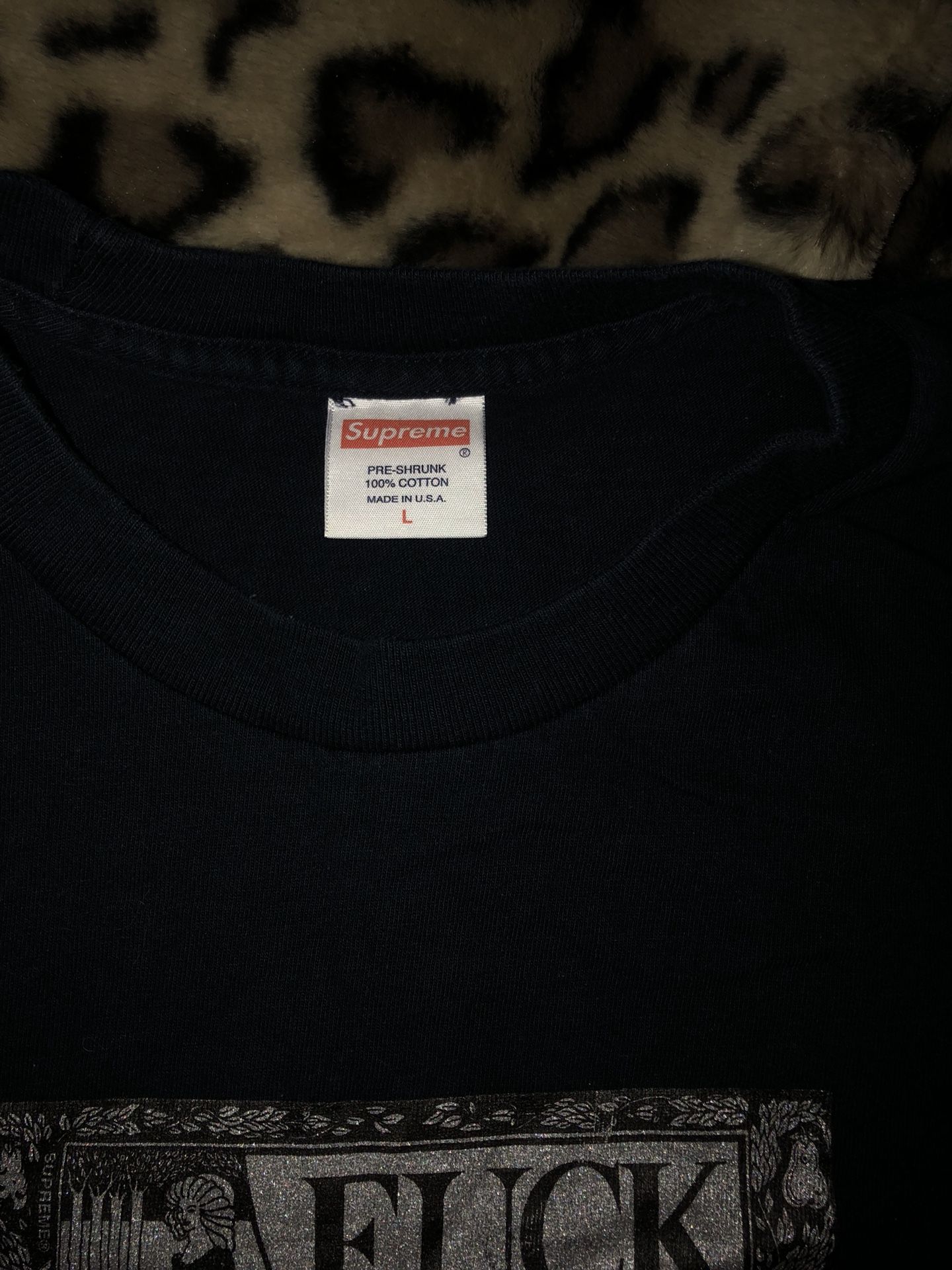 Supreme FUCK YOU T-shirt