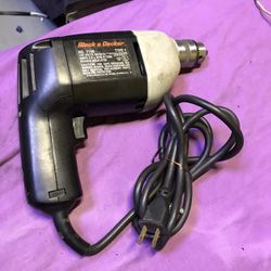 Vintage Black N Decker Drill 
