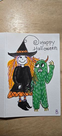 Fun and original Halloween note cards